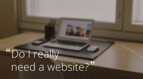 Do I really need a website? used in blog for New Sky Websites in Oconomowoc, WI