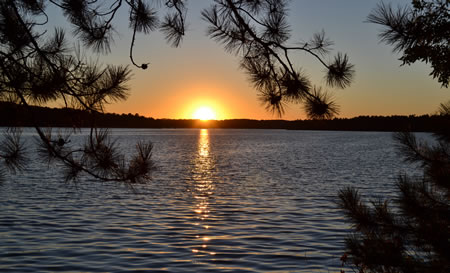 Lake Country Sunset - Lake Nebagamon, WI