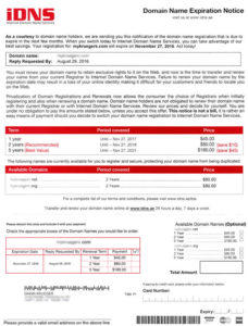 iDNS Internet Domain Name Services Scam